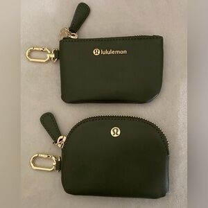 lululemon athletica Green Key Card Holder Set